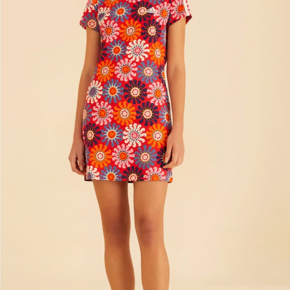ADIDAS x FARM RIO Slim fit T-shirt dress